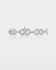 Infinity Diamond Link Bracelet