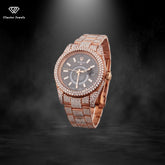 Luxuries Moissanite Watch Rapper Bust Down Hip Hop Iced Out Watch