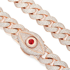 Demon Eye Cuban Chain