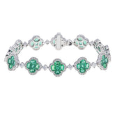 Diamond Clover Bracelet