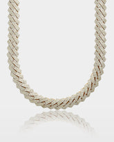 Multi-Row Diamond Cuban Link Chain
