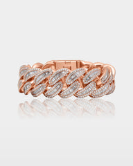 Chunky Diamond Cuban Link Bracelet