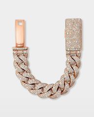 Mosaic Diamond Cuban Link Bracelet