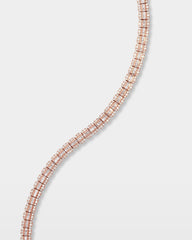 Round & Baguette Tennis Bracelet