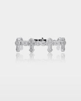 Infinity & Cross Diamond Bracelet