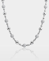 Pavé Bead & Ball Diamond Link Chain
