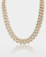 Cluster Diamond Cuban Link Chain