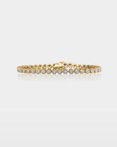 Round Diamond Bezel Bracelet