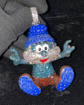 3D Enamel Cartoon Pendant