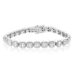 Diamond Baguette Bracelet