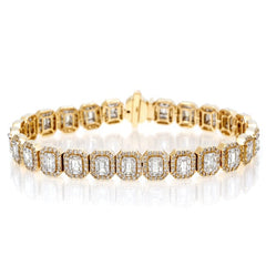 Diamond Baguette Bracelet