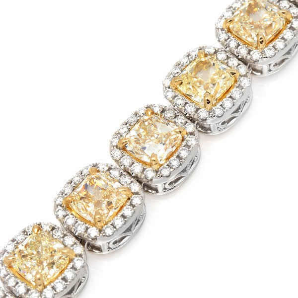 Diamond Fancy Yellow Bracelet