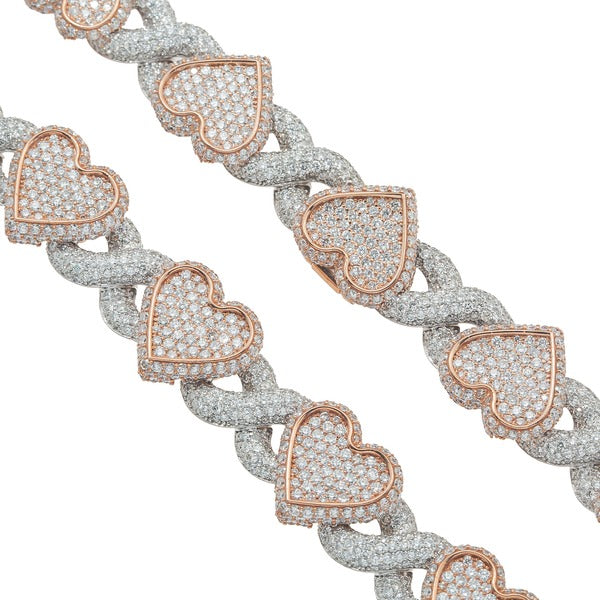 Infinity Heart Chain