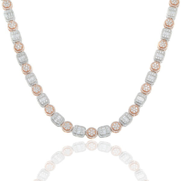Diamond Two Tone Chain