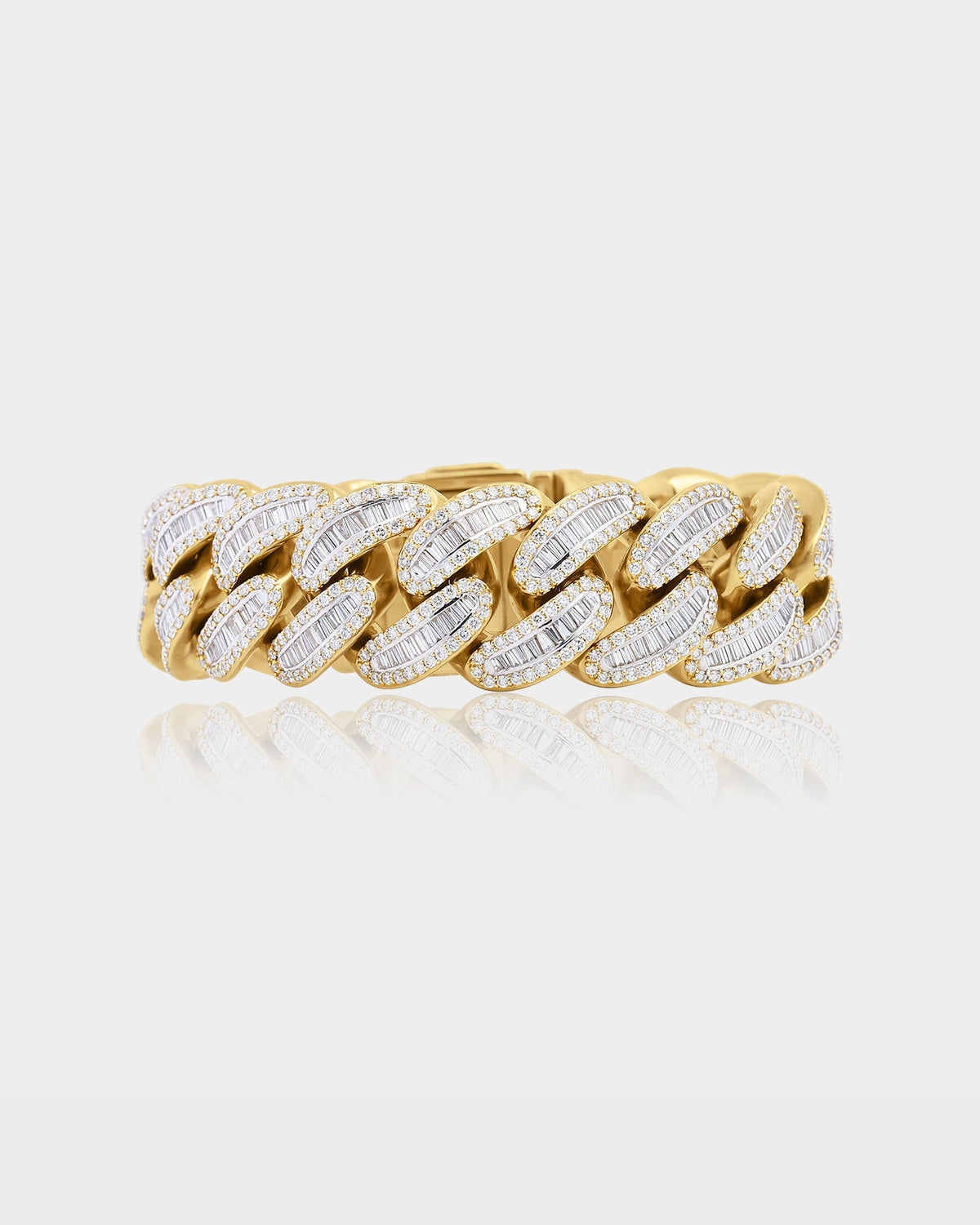 Chunky Diamond Cuban Link Bracelet