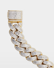 Chunky Diamond Cuban Link Bracelet