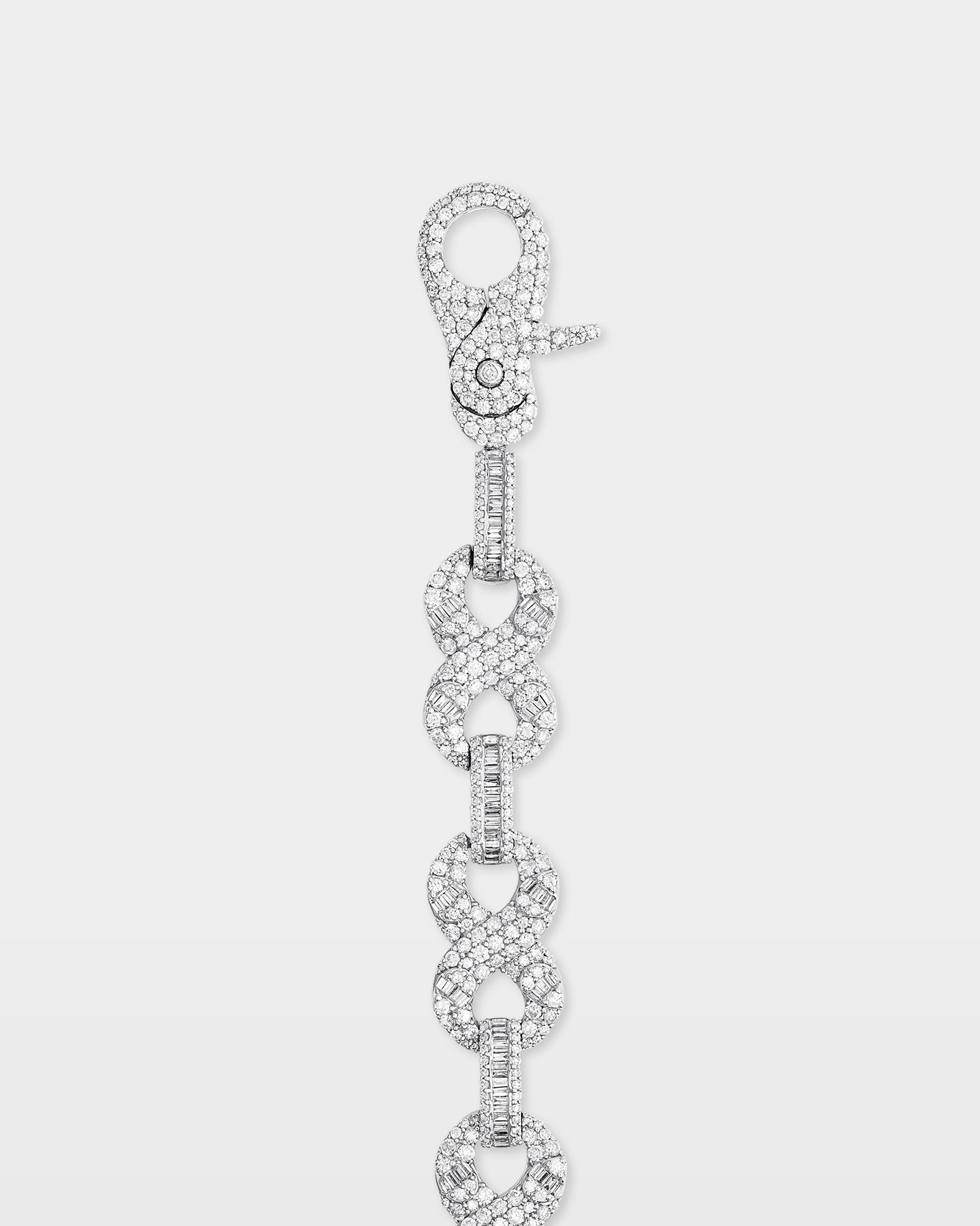 Infinity Diamond Link Bracelet