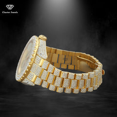 Luxuries Moissanite Diamond Iced Out Hip Hop Watch