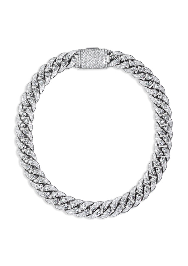 Teardrop Bandana Cuban Chain