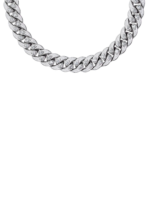 Teardrop Bandana Cuban Chain