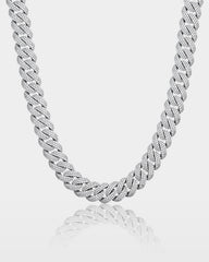 Cluster Diamond Cuban Link Chain
