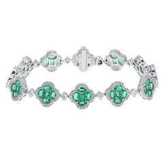 Diamond Clover Bracelet
