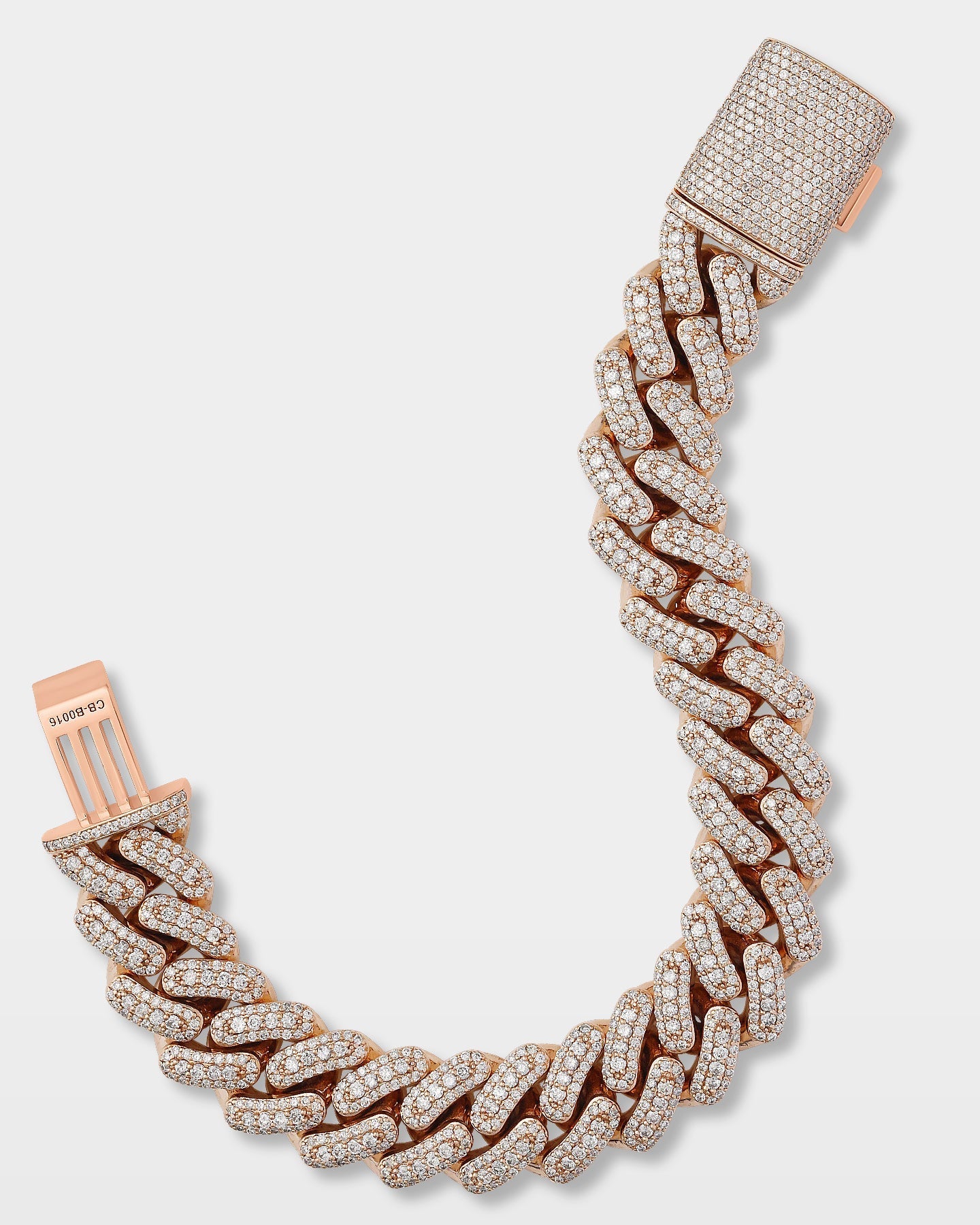 Pavé Diamond Cuban Link Bracelet