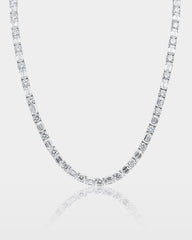 Smiling Rocks Diamond Tennis Necklace