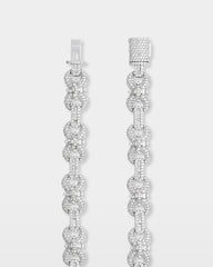Clover Infinity Diamond Link Chain