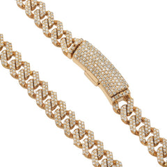 Mini Diamond Cuban Link