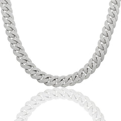 Flower Setting Diamond Cuban